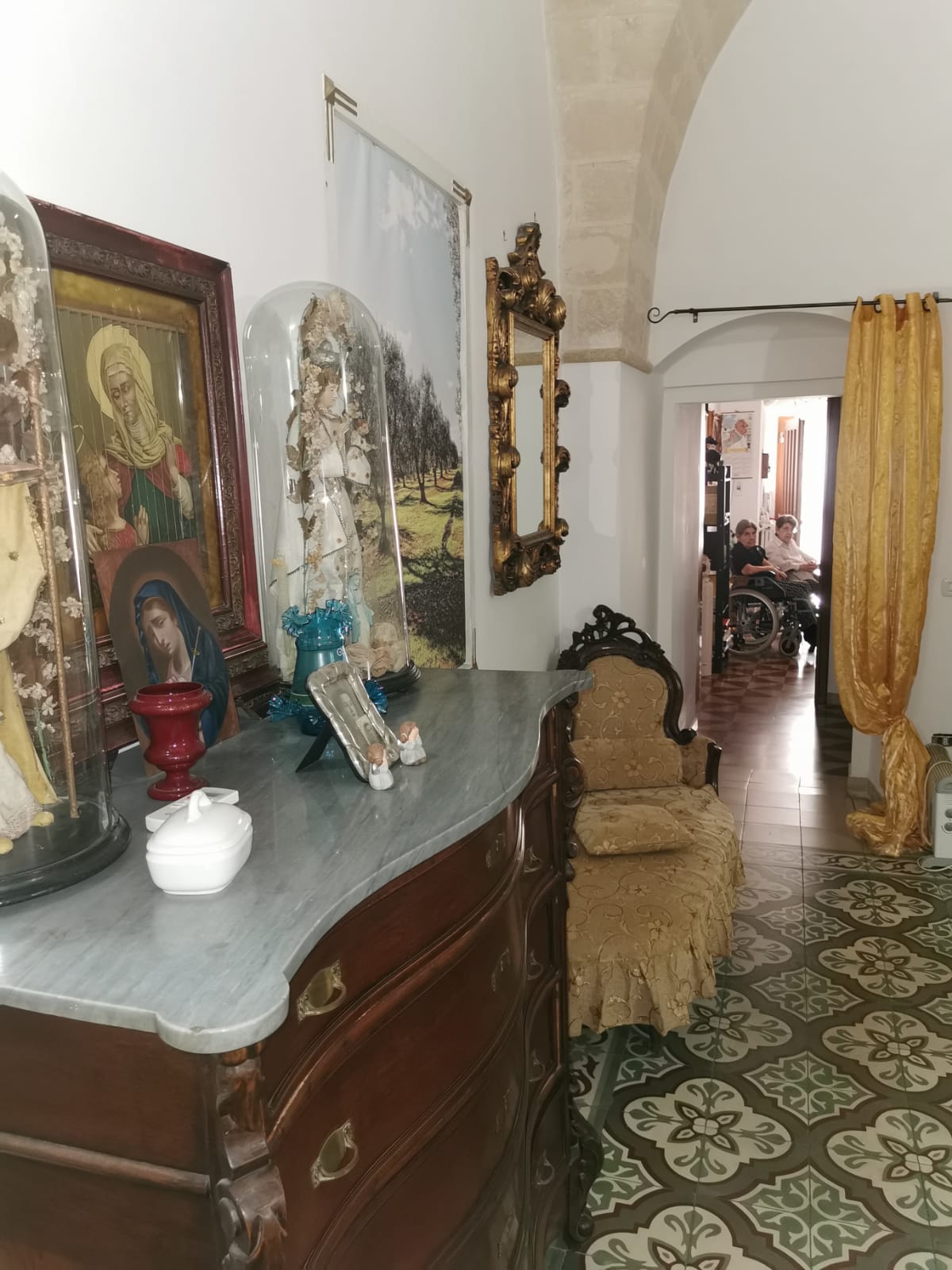 Gli ambienti interni della casa